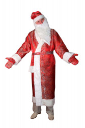 Маскарадный костюм "Дед Мороз" взрослый