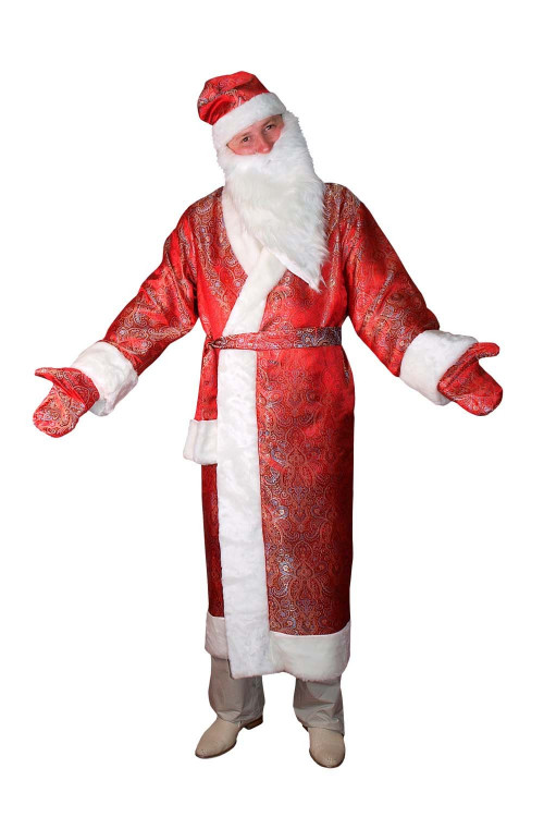 Маскарадный костюм "Дед Мороз" взрослый