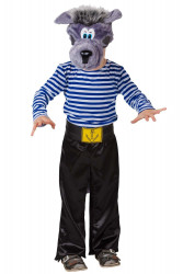 Карнавальный костюм "Волк-моряк" детский, для мальчика